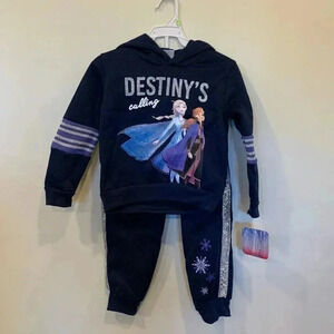 Girls Disney Frozen II Matching Winter Set 4 NWT - B0